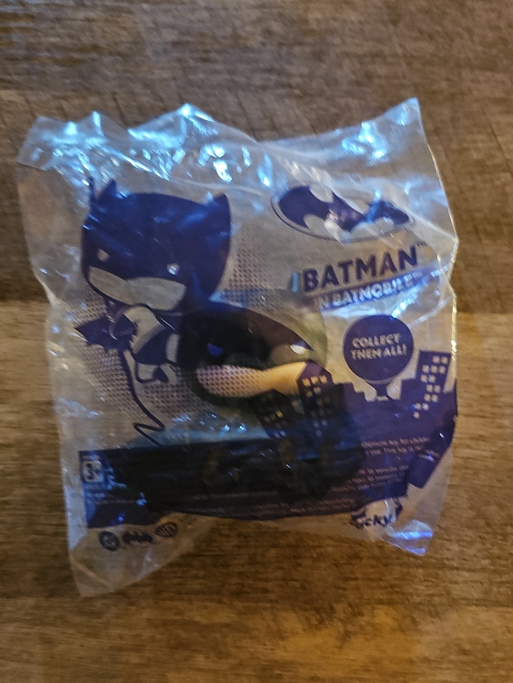 NIP Sonic Drive-In Wacky Pack DC Comics Batman Batmobile Toy